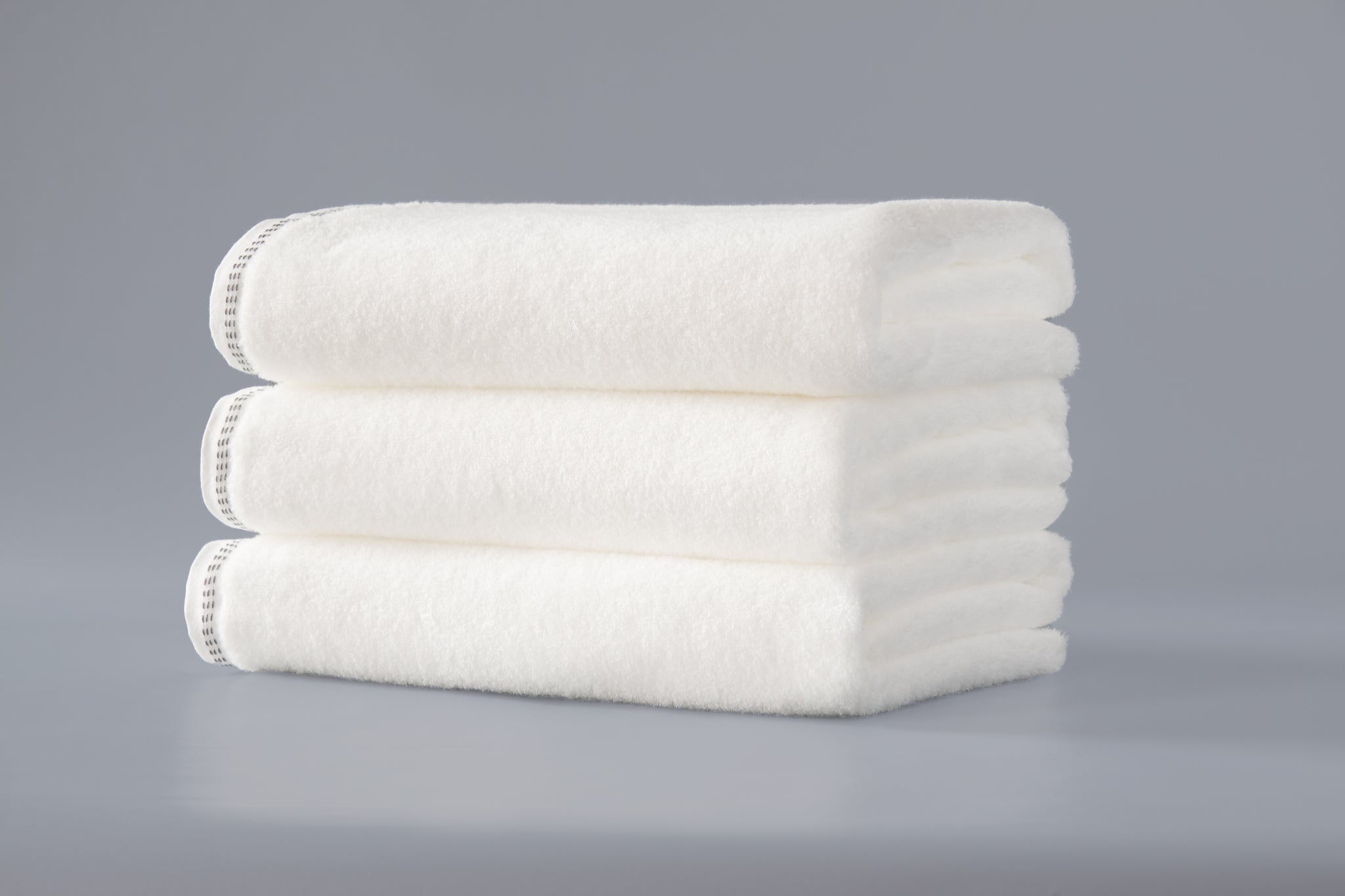 White Cotton Towel by Maple and Moon